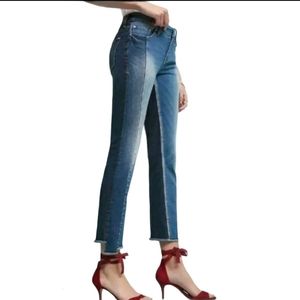 Anthropologie Pilcro Parallel Midrise
